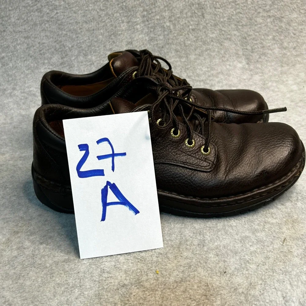Men's Irish Setter Voyager 3853 Brown Leather Oxford Work Shoes 9.5D Slip Resist